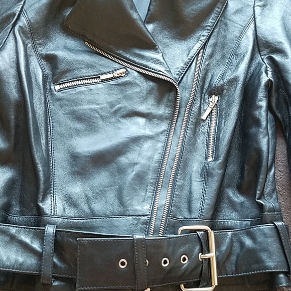 Black Leather Jacket - Picture 7 of 12